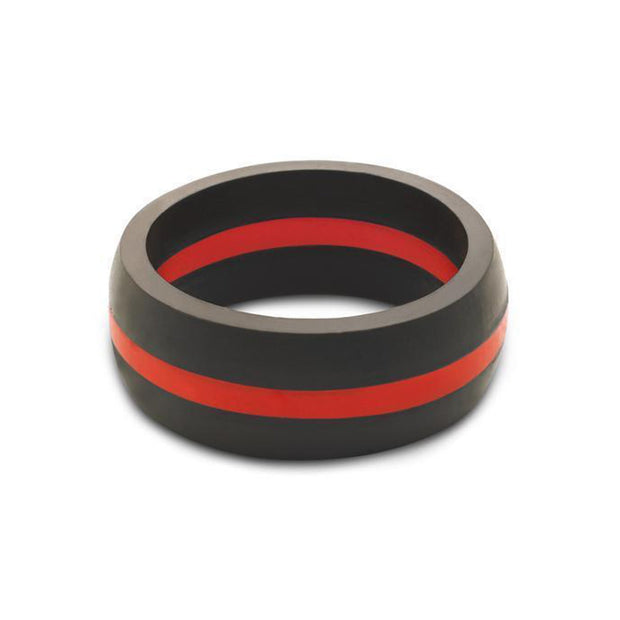 Men's Perforated and Dual Color Ring