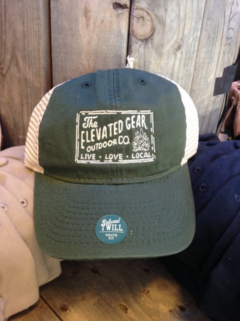 Elevated Gear | Youth Cap | Hunter Green
