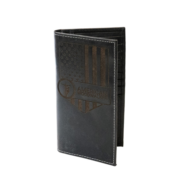 American Woodwalker Leather Wallet