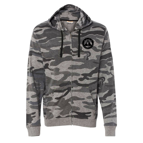 Zippered Hoodie|Seal