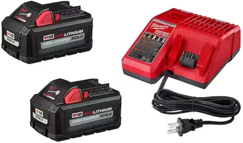Milwaukee|M18 6.0 Dual Battery/Charger Kit