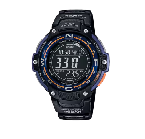 Casio Twin Sensor Digital Display- Quartz Black