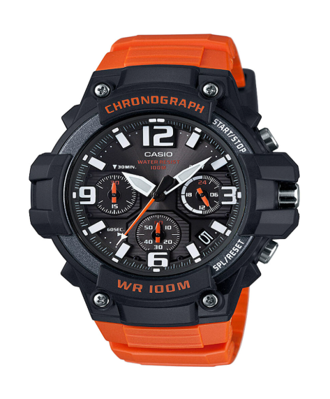 Casio Heavy Duty Chrono Quartz Resin