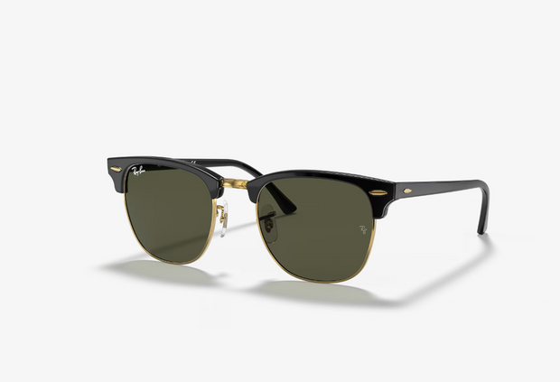 Rayban Clubmaster - Black on Arista Green