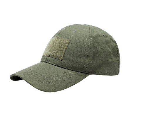 Velcro Patch Cap in Olive