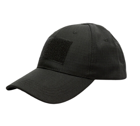 Velcro Patch Cap-Black