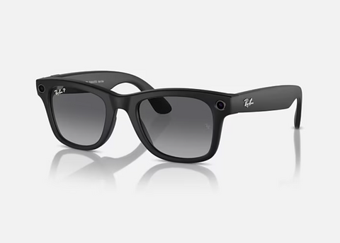 Rayban Meta Wayfarer - Matte Black Polar Gradient Graphite