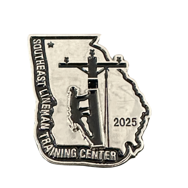 SLTC Lineman Lapel Pin