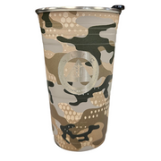 Desert camo tumbler with sltc logo